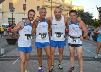 Quattro atleti della Cirò Marina che Corre alla “17^ Stranotturna Memorial Fiorentino” di Catanzaro